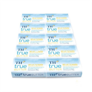 Bơ lạt TH True Milk vỉ 10 hôp nhỏ mỗi hộp 10g cho bé ăn dặm, làm bánh healthy