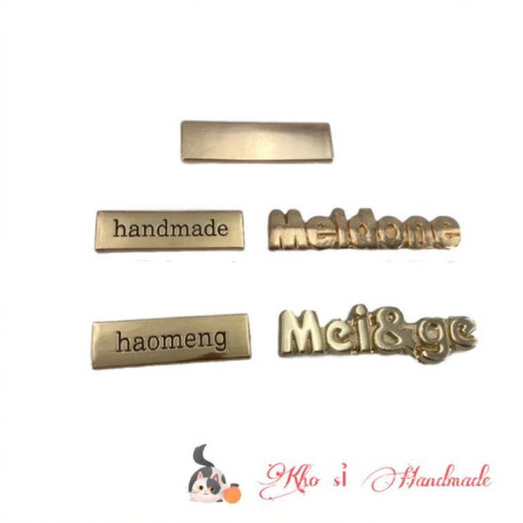 Mác Handmade mạ vàng - Khosihandmade