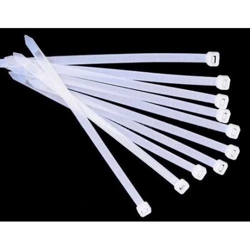 Dây thít nhựa màu trắng, đen (bó 50 cái)