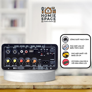  Mạch Khuyếch Đại Âm Thanh D10 D10-II Bluetooth Công Suất 30W Cho Loa Trở 4ohm - Hỗ Trợ USB Micro 