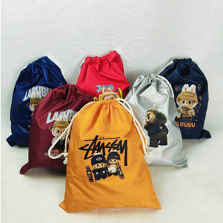 Túi Rút Vải Dù Trợt Nước Đựng Đồ Dơ Cho Bé Đi Học, Đi Bơi - Chất Dù Chống Thấm Nước