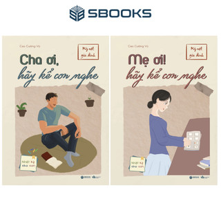 Sách - Combo 2 Cuốn Nhật Ký Cho Con: Cha Ơi ! Hãy Kể Con Nghe + Mẹ Ơi ! Hãy Kể Con Nghe - SBOOKS