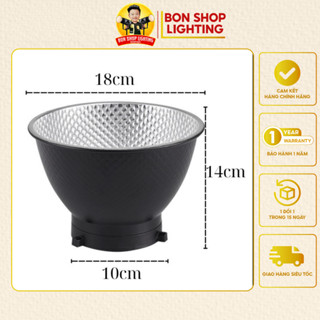 Choá Đèn ngàm Bowen studio 18cm