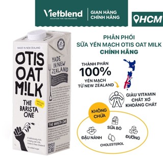 Sữa Yến Mạch OTIS OAT MILK Hộp 1 Lít Đậm Vị Yến Mạch, Sánh Mịn