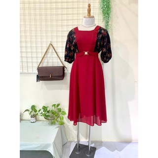 SALE BỎ MẪU - Đầm Trung Niên  Sang Trọng Quý Phái Thanh Lịch Bigsize Cho Quý Bà U40 U50 Đi Làm Đi Tiệc Tm918