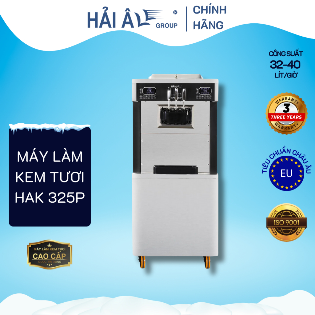 Máy Làm Kem Tươi Hải Âu HAK 325P (Premium)