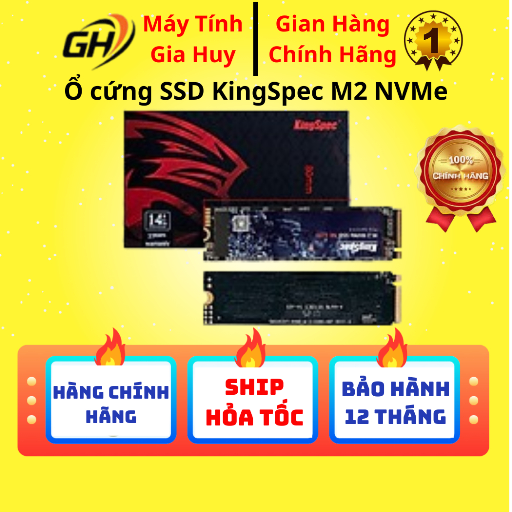 Ổ cứng SSD KingSpec M2 NVMe / SATA | NE , NX , NT - Hàng Chính Hãng | BigBuy360 - bigbuy360.vn