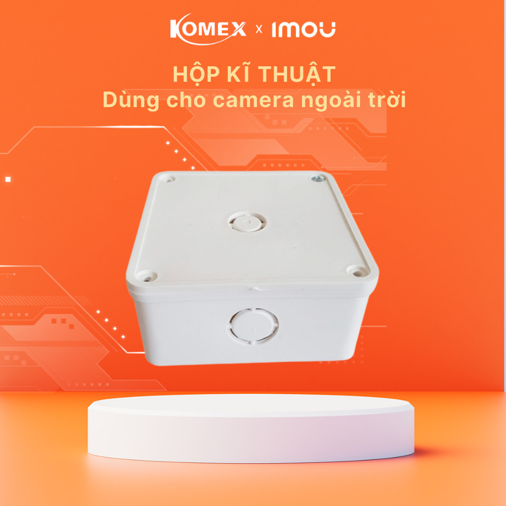 Hộp kỹ thuật chuyên dụng dấu dây điện củ sạc cho camera