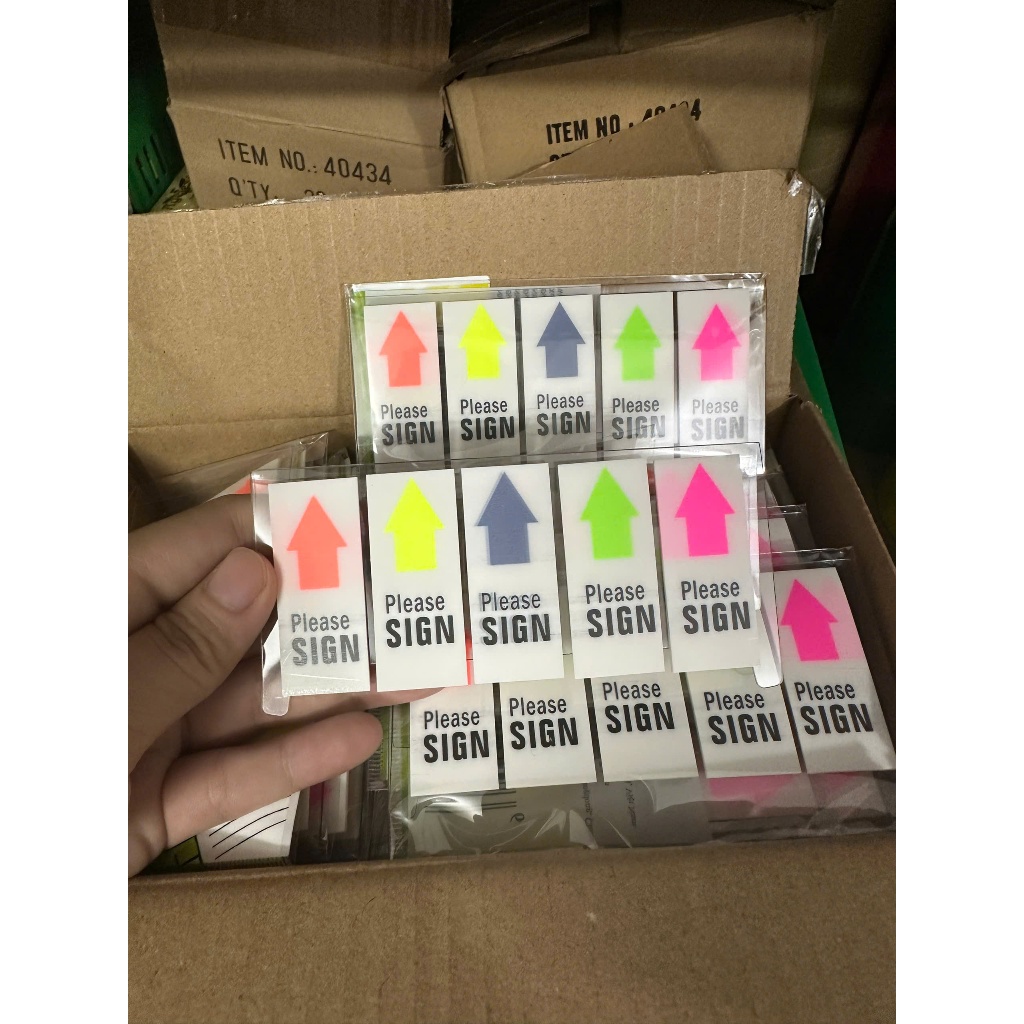 Giấy note trình ký Please Sign Pronoti