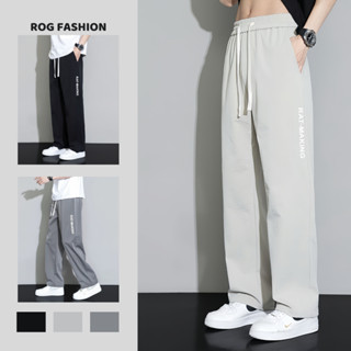  Quần Dài Nam ROG FASHION Chất Vải Gió Thể Thao Cao Cấp Khỏe Khoắn Quần Ống Suông Nam Cạp Chun,Vận Động Thoải Mái 