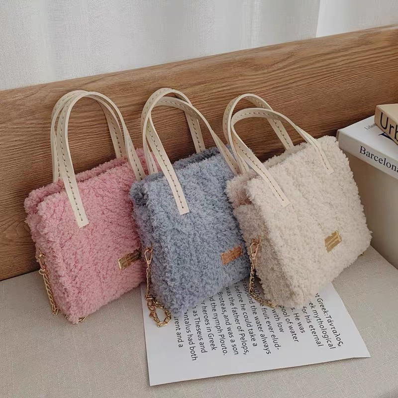 Túi Xách Handmade Tự Đan Len Xù - Phụ Kiện Đan Túi [Có video hướng dẫn]