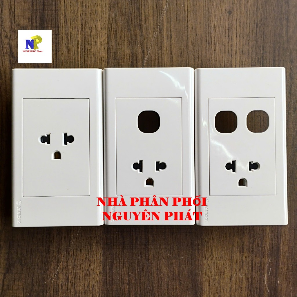 [SINO] Ổ Cắm Đơn 3 Chấu - 16A Dòng S18
