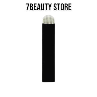 [10chiếc] Dao Điêu Khắc Lông Mày Tròn JS 16 Kim Siêu Bén Sắc Nét Phun Xăm Thẩm Mỹ - 7beauty