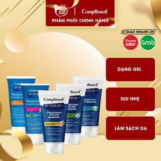 Sữa Rửa Mặt Làm Sạch Sâu, Hỗ Trợ Giảm Mụn Compliment Gel No Problem 200ml