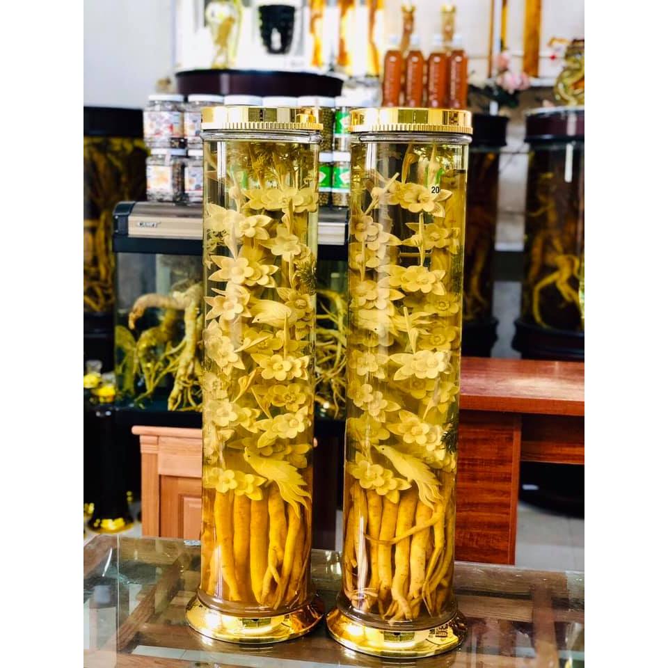 [ CHÍNH HÃNG ] Bình Ngâm Rượu Hàn Quốc 20 Lít , Bình Trụ Thuỷ Tinh Yongcheon, BHQ-S39