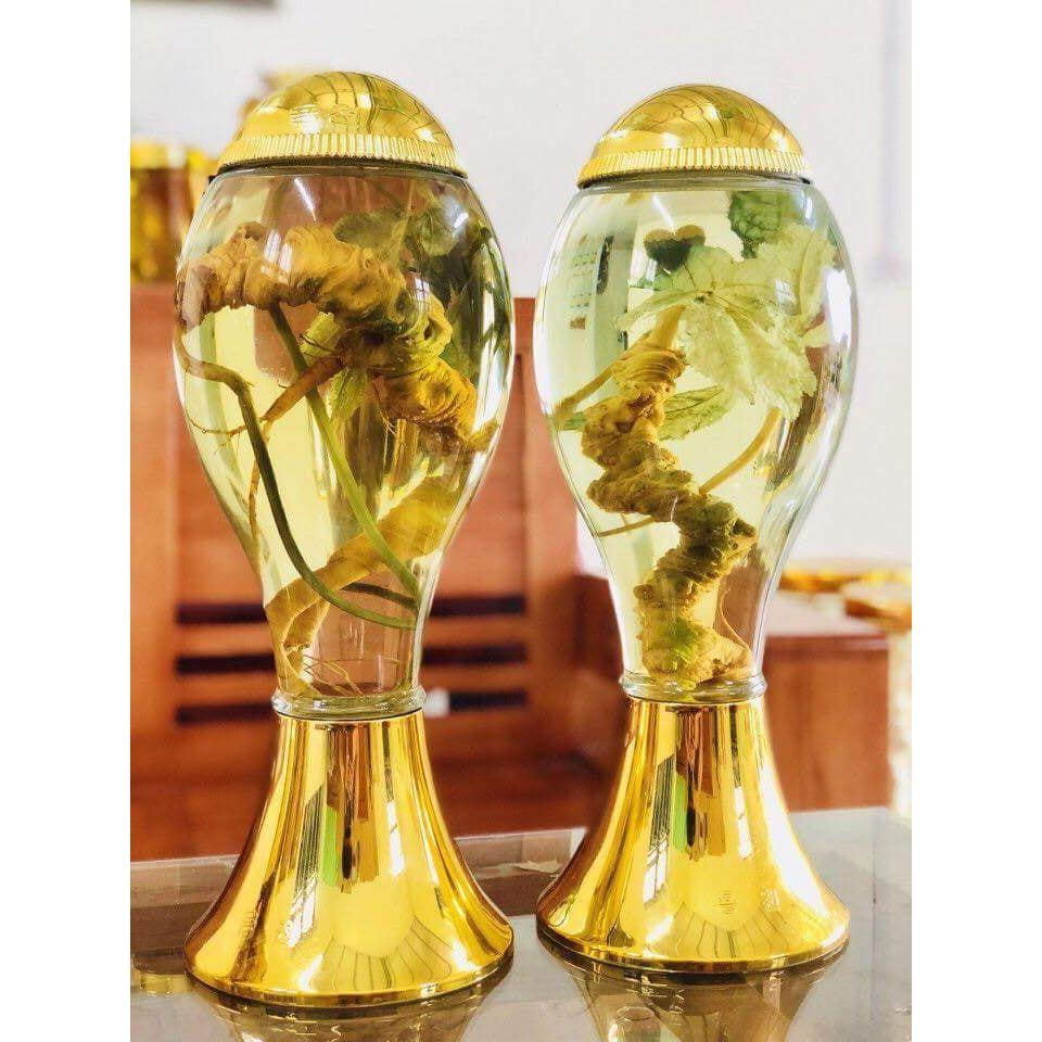 [ CHÍNH HÃNG ] Bình Ngâm Rượu Hàn Quốc 2.5 Lít, Bình Thuỷ Tinh Yongcheon, BHQ-S64