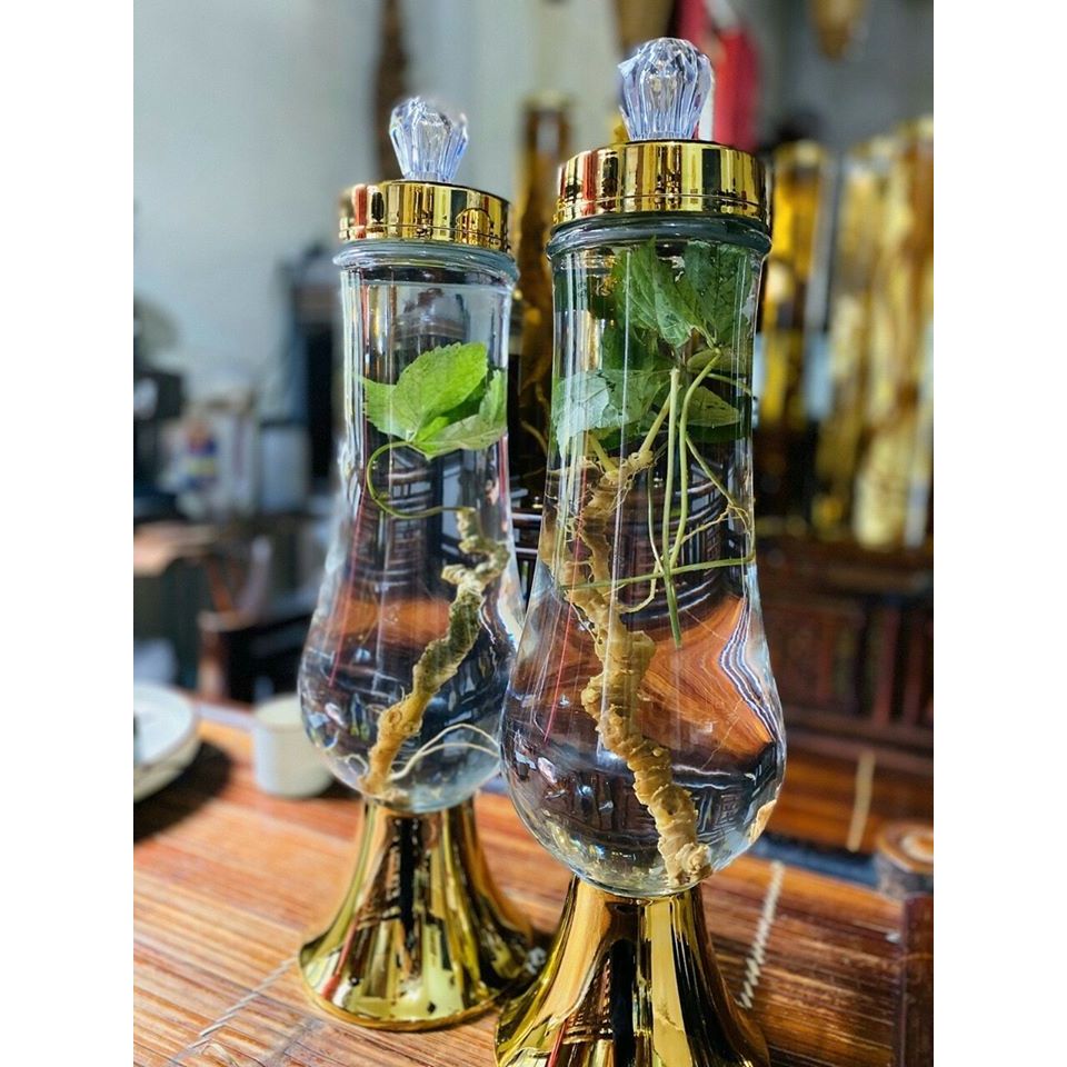 [ CHÍNH HÃNG ] Bình Ngâm Rượu Hàn Quốc 3.2 Lít , Bình Thuỷ Tinh Yongcheon, BHQ-S173