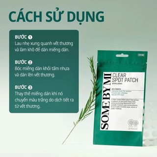 Miếng Dán Lột Mụn Some By Mi Clear Spot Patch 18 Miếng