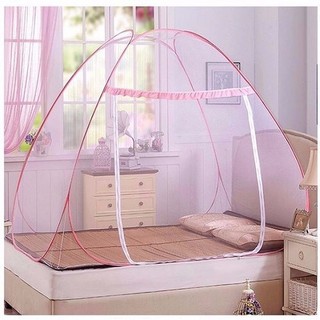 Mùng màn chụp tự bung đỉnh nhọn nhiều kích thước giá rẻ kèm túi đựng tiện lợi