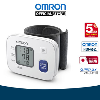 Máy Đo Huyết Áp Cổ Tay Omron - HEM 6161 | Thương Hiệu Nhật Bản - Bảo Hành 5 Năm