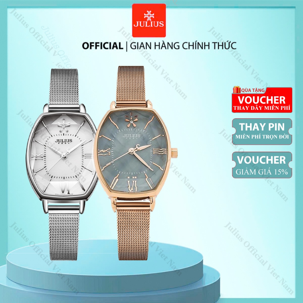 Julius JA-920 đồng hồ nữ, đồng hồ nữ dây thép | Julius Official