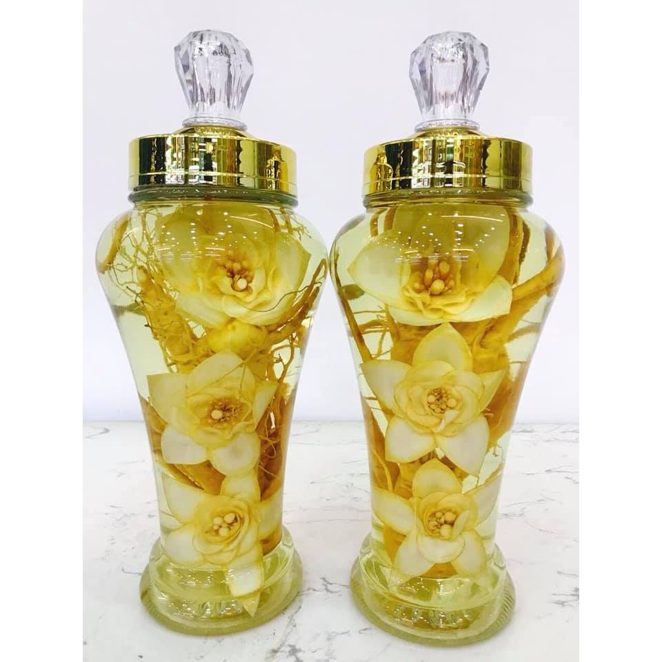 [ CHÍNH HÃNG ] Bình Ngâm Rượu Hàn Quốc 2.4 Lít, Bình Thuỷ Tinh Yongcheon, BHQ-S88