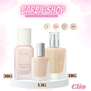 Kem Nền Che Khuyết Điểm Clio Kill Cover Founwear Foundation SPF30 13g - 38g / Clio The Original 35ml