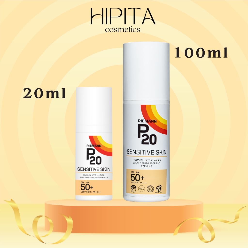 Kem chống nắng phổ rộng Riemann P20 Sensitive Skin