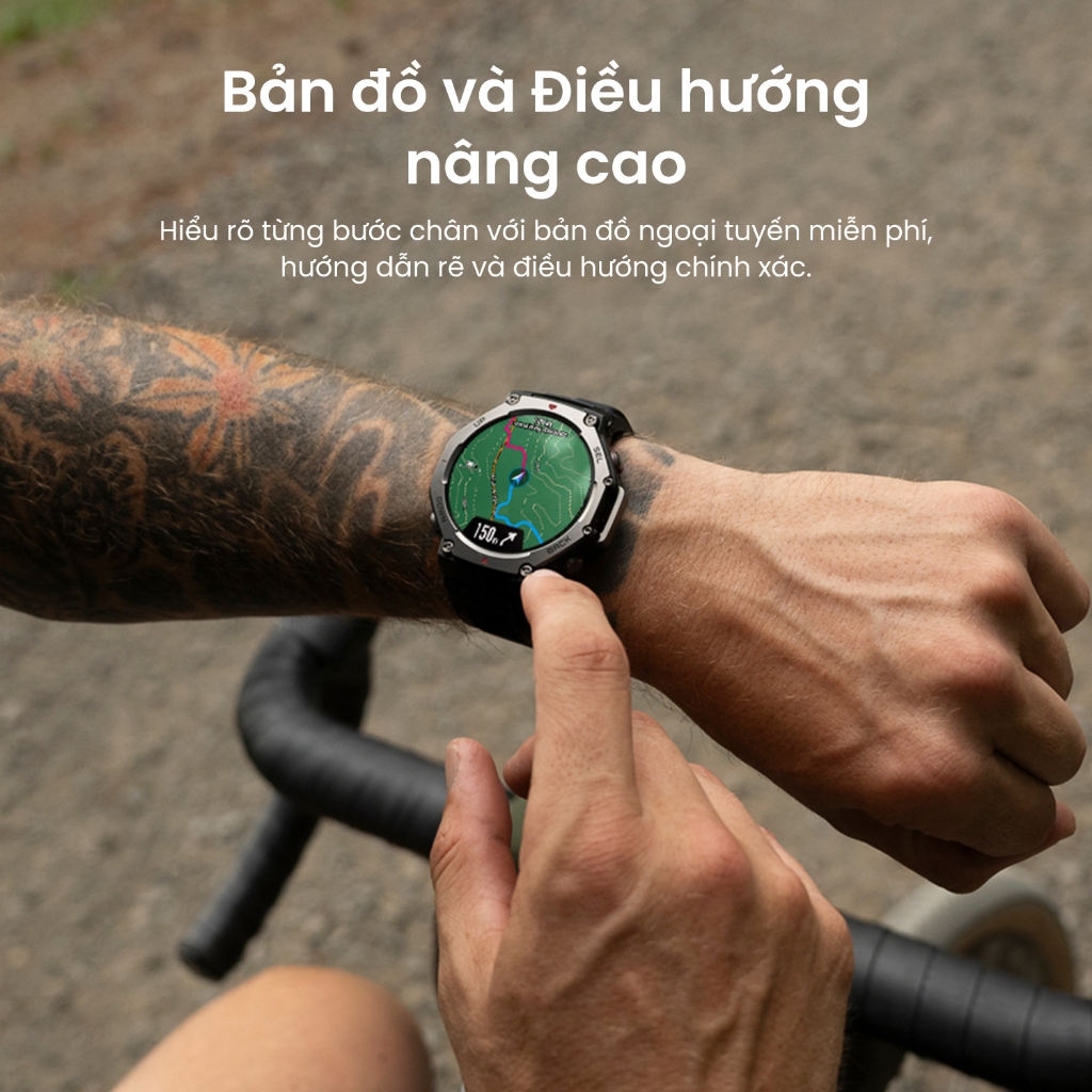Đồng hồ thông minh Amazfit T-Rex 3 - Hàng chính hãng - Bảo hành 12 tháng | BigBuy360 - bigbuy360.vn
