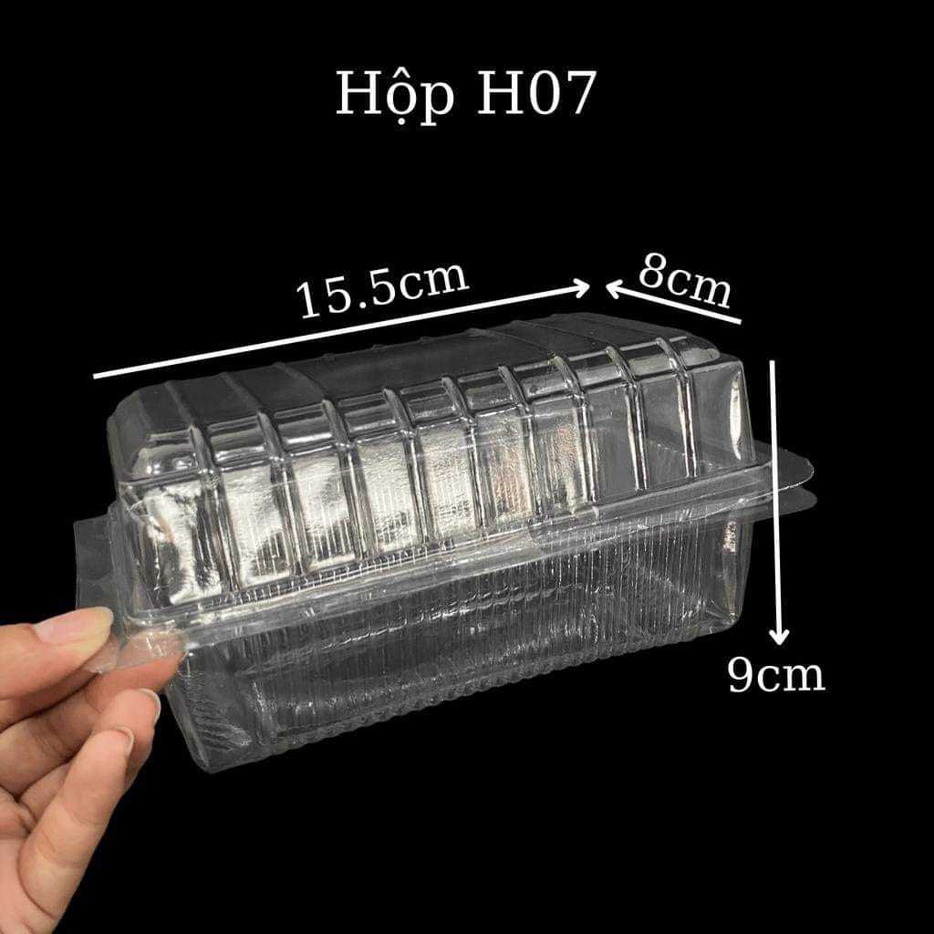 Sét 10 -50 Hộp nhựa H07,H53 đựng bánh bao....