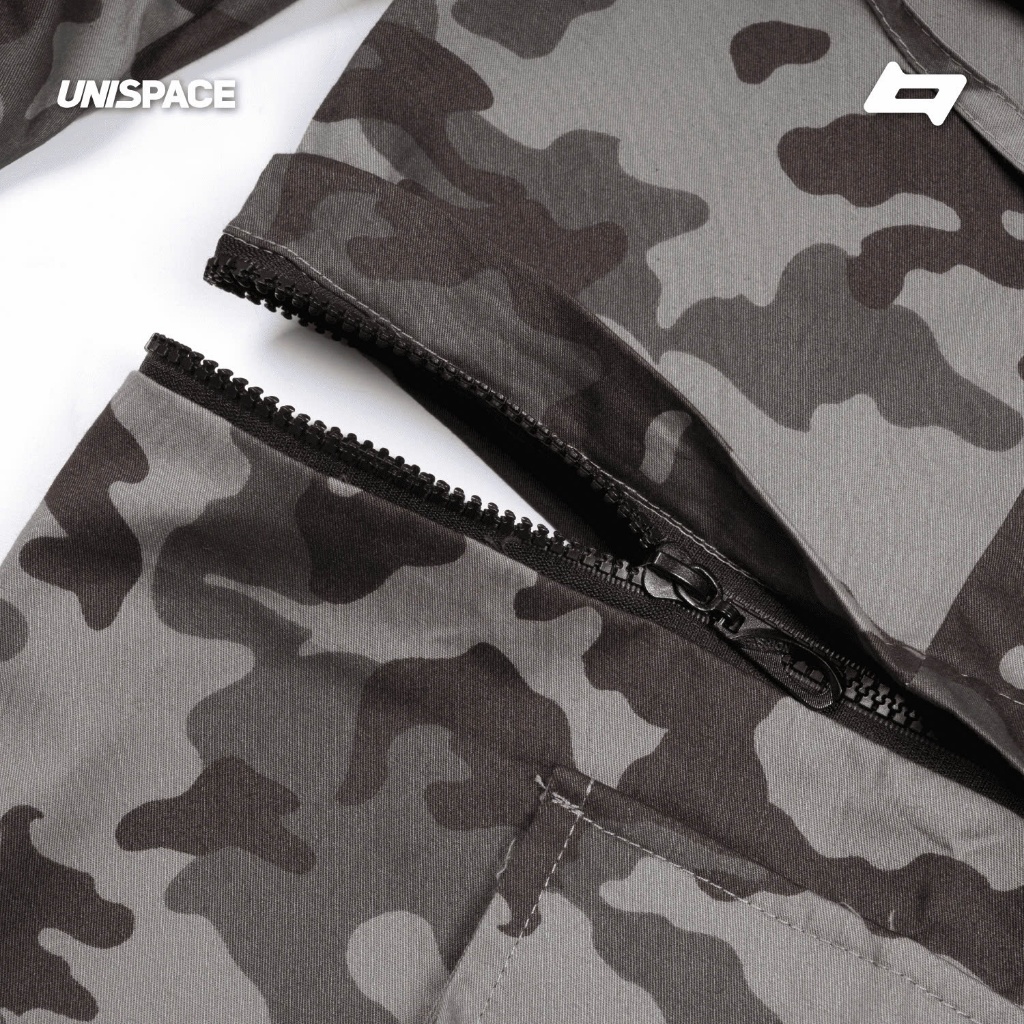 Quần dài túi hộp kaki ống rộng By UniSpace unisex nam nữ Camo Pants | BigBuy360 - bigbuy360.vn