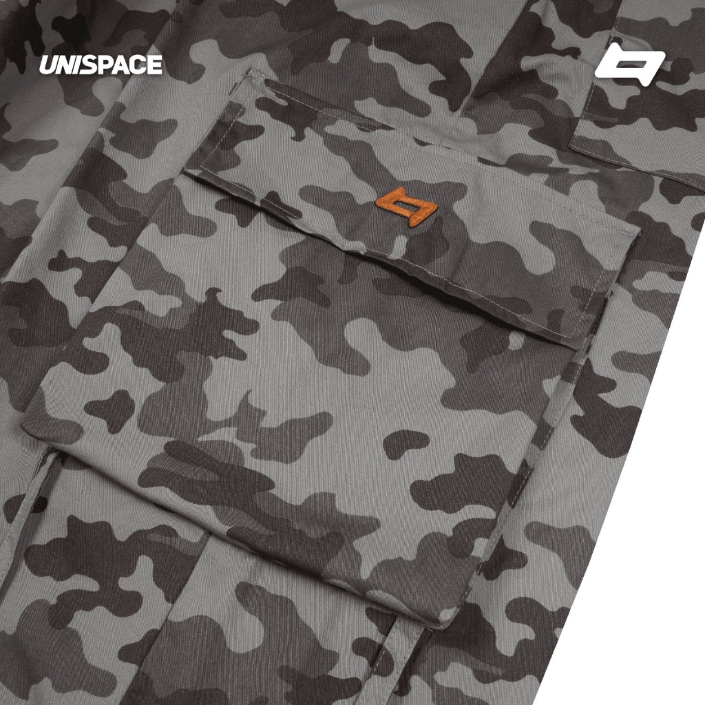 Quần dài túi hộp kaki ống rộng By UniSpace unisex nam nữ Camo Pants | BigBuy360 - bigbuy360.vn