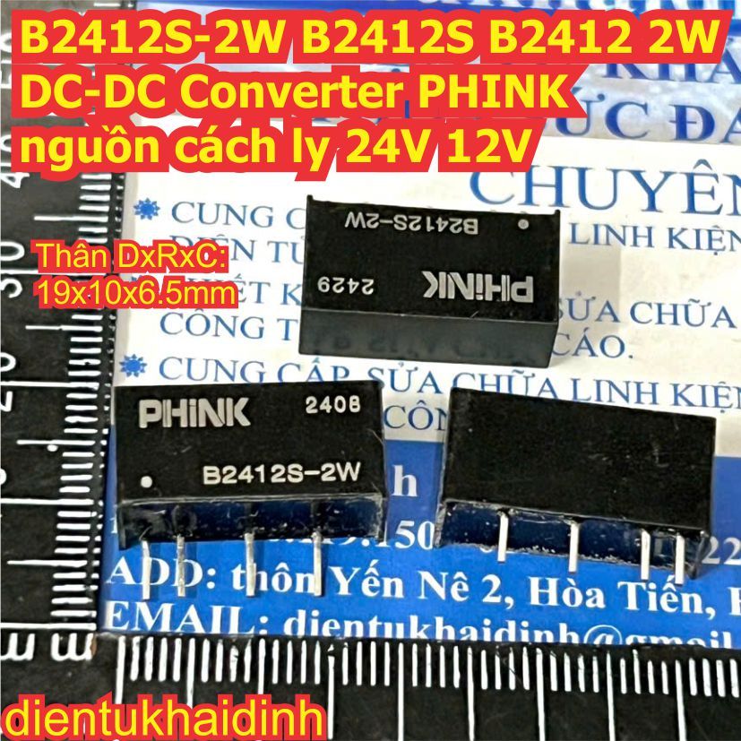 B0505S-2W B2405S-2W B1212S-2W B2412S-2W B1205S-2W B0505S B2405S B1212S B2412S B1205S 2W PHINK nguồn 