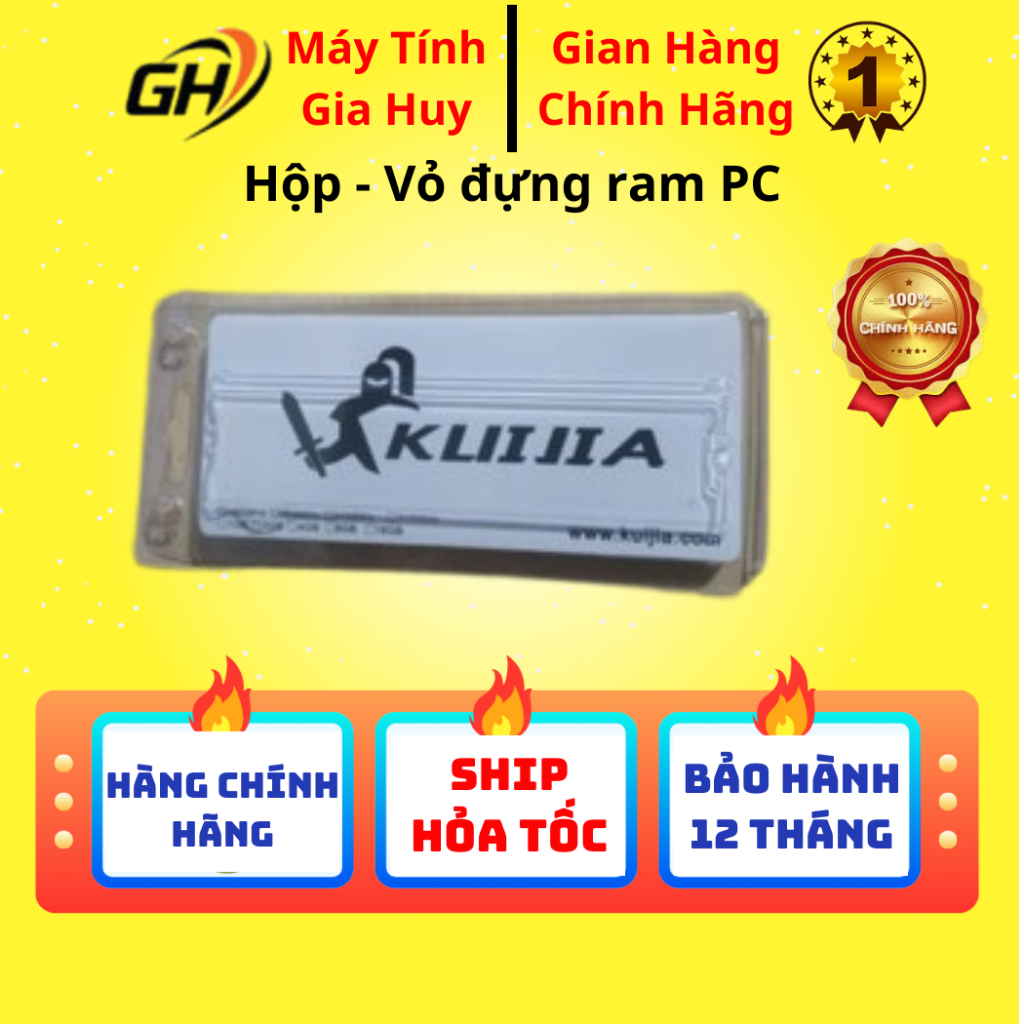 Hộp - Vỏ đựng ram PC Hàng mới 100%