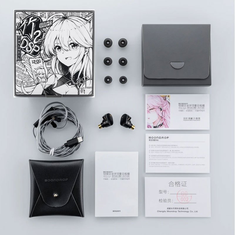 Tai Nghe Moondrop Chu II DSP - Có Mic+ Type C - Hàng Chính Hãng - Nguyên Seal | BigBuy360 - bigbuy360.vn