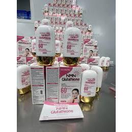 Kem Chống Nắng NMN Glutathione bản hồng SPF 60+++ PA++++