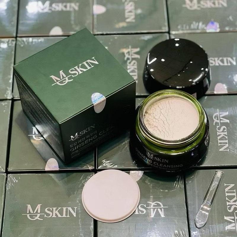 Bột rửa mặt nhân sâm MQ Skin