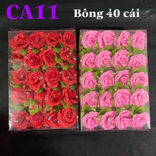 GIÁ SỈ HOA CÀI ÁO ĐÁM CƯỚI - BÔNG CÀI ÁO CƯỚI HỎI, HỘI NGHỊ EVENT 40 CÁI/HỘP