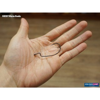 Lưỡi Câu Mồi Mềm NOEBY Worm Hooks
