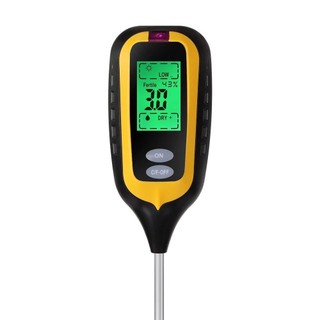 Máy đo đất, thiết bị đo PH đất 6-1 (PH, độ ẩm, ánh sáng, nhiệt độ) máy đo đất chính xác cao