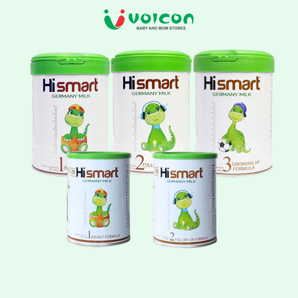 Sữa Công Thức Hismart Germany Nhập Khẩu Chính Hãng Từ Đức lon 800g