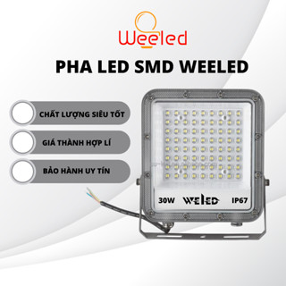 HOT Đèn pha WEELED SMD 30W 50W 100W ,Siêu sáng siêu bền,đèn pha công trình,biển quảng cáo,biển hiệu