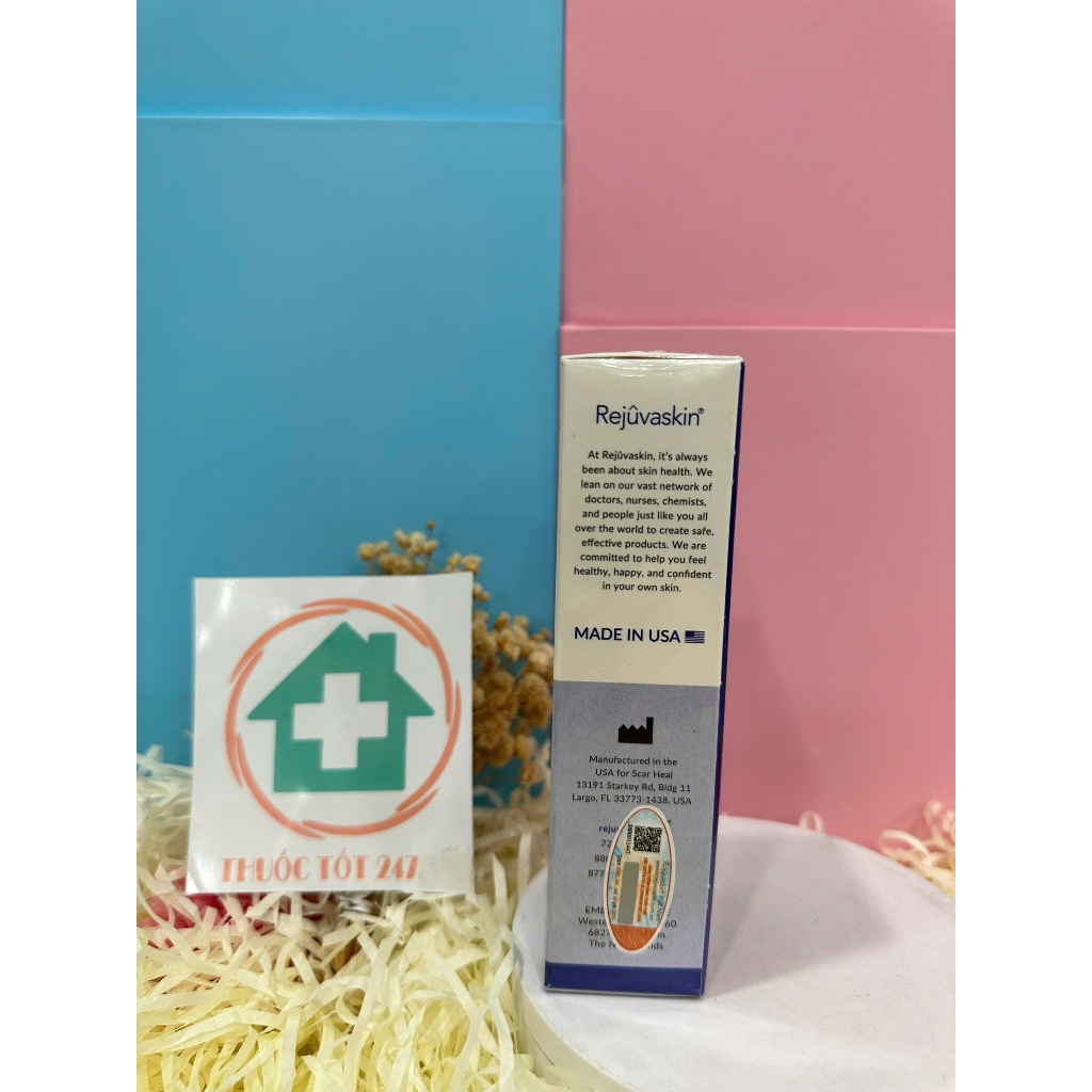 Gel Rejuvaskin Rejuvasil 10ml 15ml 30ml ngăn ngừa sẹo và làm xẹp sẹo lồi, sẹo phì đại Rejuvaskin Rejuvasil