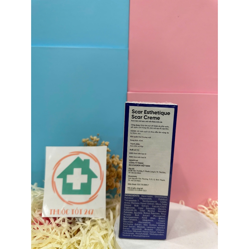 Gel Rejuvaskin Rejuvasil 10ml 15ml 30ml ngăn ngừa sẹo và làm xẹp sẹo lồi, sẹo phì đại Rejuvaskin Rejuvasil