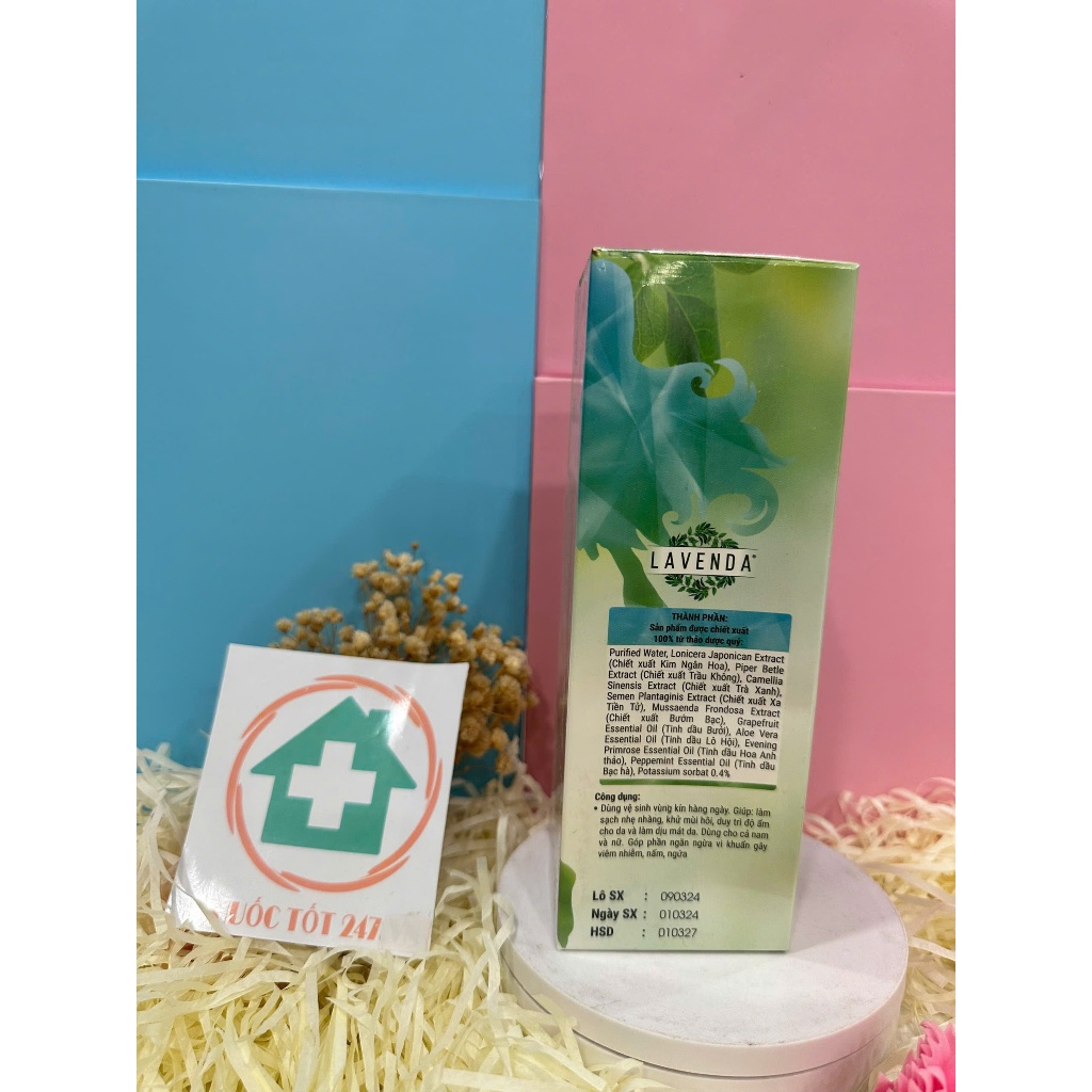 ✅ Dung dịch vệ sinh phụ nữ Lavenda  [Freeship] ❤️- Hỗ trợ khử mùi hôi, duy trì độ ẩm và làm dịu mát vùng kín (chai 250