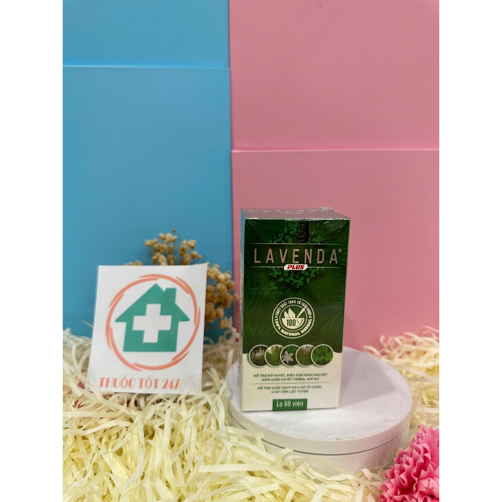 ✅ Viên uống Lavenda Plus  [Freeship] ❤️ - Hỗ trợ giảm nguy cơ u xơ tử cung