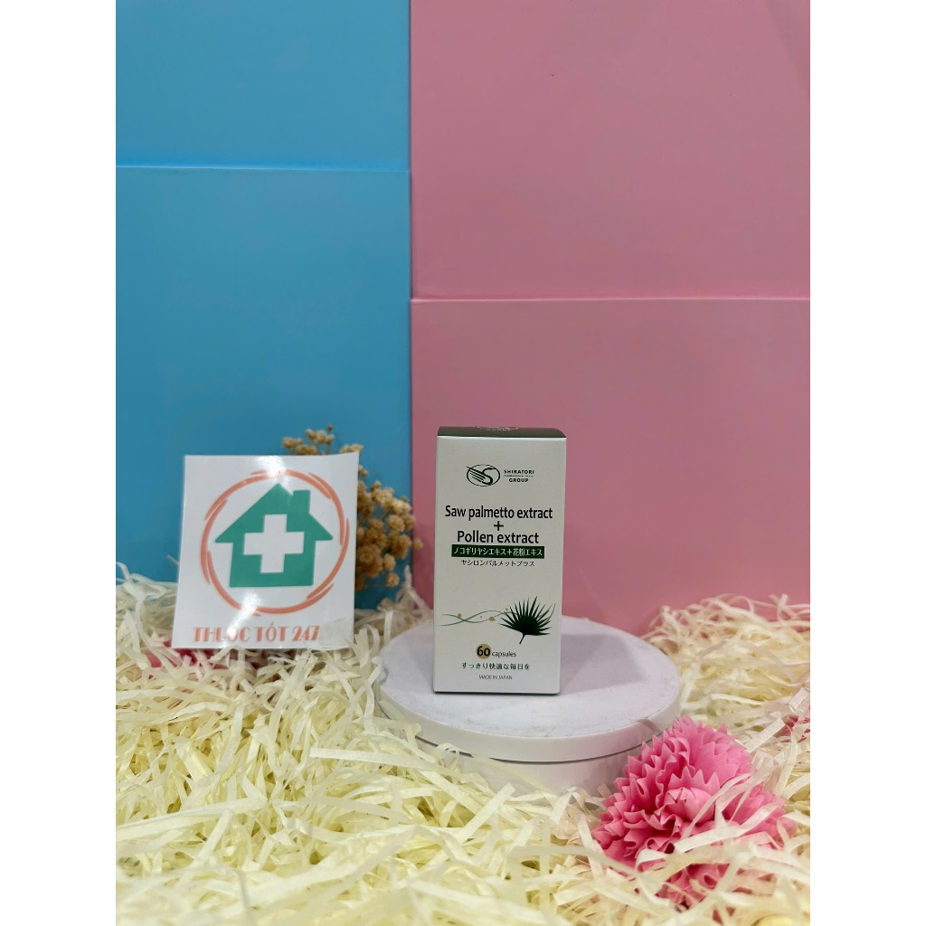 Viên Uống Cải Thiện Tình Trạng Tiểu Đêm SAW PALMETTO PLUS - Hộp 60 viên