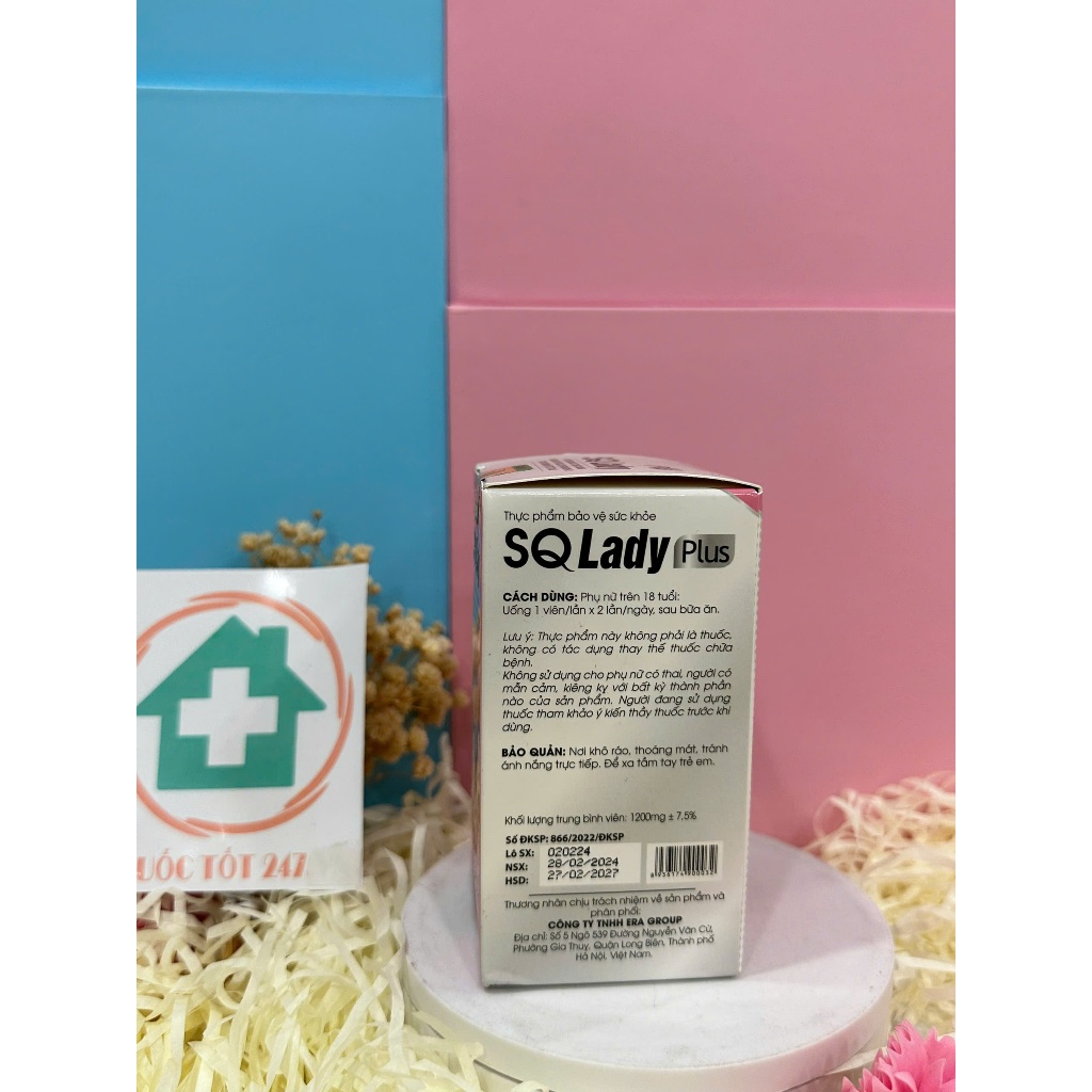 TPBVSK SQ Lady Plus - Hỗ trợ tăng cường nội tiết tố nữ