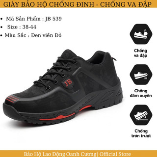 Giày Bảo Hộ Lao Động Nam Thể Thao JB539 thoáng khí êm chân, chống mài mòn đâm xuyên