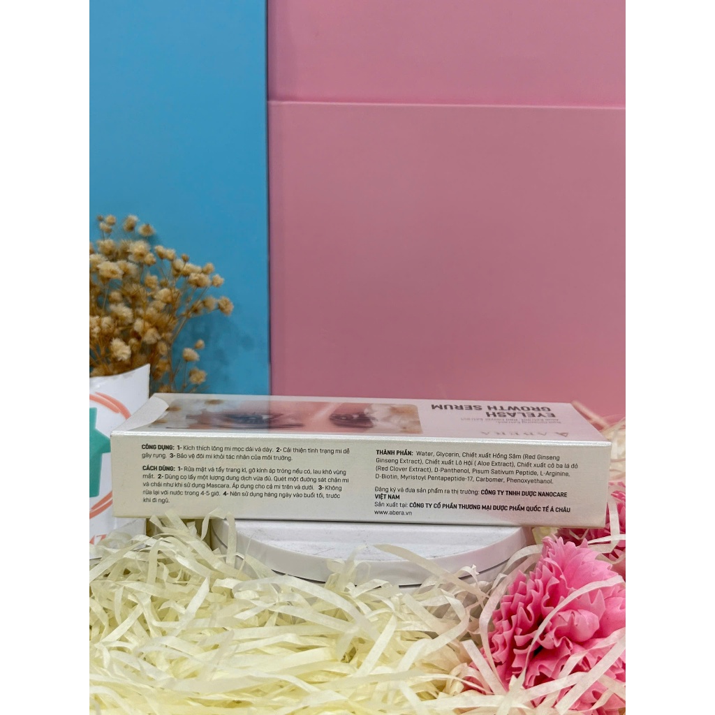 Tinh Chất Dưỡng Mi Misan ABERA Mẫu Mới - Kích Thích Mi Mọc Dài Và Dày Cực Nhanh, Ngăn Gãy Rụng - 5ml